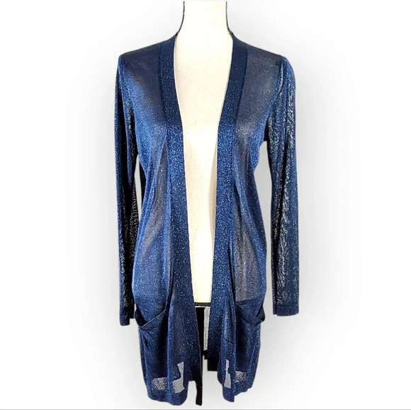 Gaastra Midnight Blue Semi Sheer Duster Cardigan - Picture 1 of 14